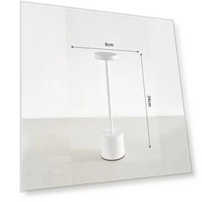Portable LED Desk Lamp with Touch Sensor — Study & Desk Lighting, Versatile Home Furnishing