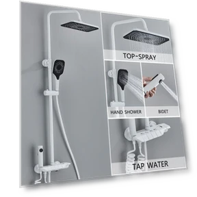 Smart Digital Display Shower Mixer Set — Panels, JOHO - CarGear