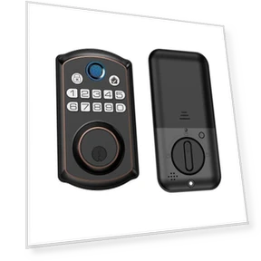 Smart Fingerprint Door Lock — Biometric Security, Auto Launcher