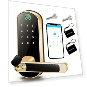 Smart Fingerprint Door Lock — Smart Home Security, Auto Launcher