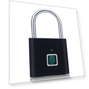 Smart Lock with Fingerprint Identification — Luggage Locks, Auto Launcher
