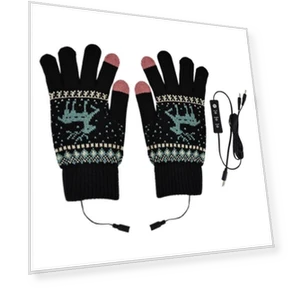 USB Heated Touchscreen Gloves — Gloves, Fency K
