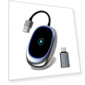 Wireless CarPlay Android Auto Adapter — Phone Accessories, Auto Launcher