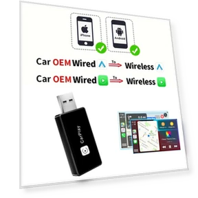 Wireless CarPlay Android Auto Adapter — USB, Auto Accessories Home