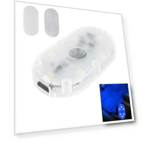 Wireless LED Touch Car Interior Lights — Light Kit, Cars Auto Home