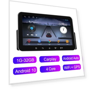 Wireless Multimedia Player with Apple CarPlay and Android Auto — Stereo Receivers, Auto Accessories Home