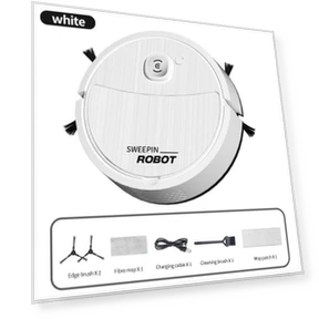 2-in-1 Robot Vacuum with Wireless Charging — Smart Cleaning Robots, Good Figure