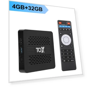 Android 13 Smart TV Box — Streaming Devices, Blackin