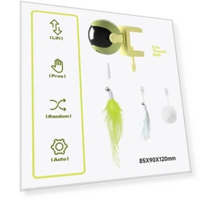 Automatic Teaser Cat Toy — Cat Playthings, Pawstrip