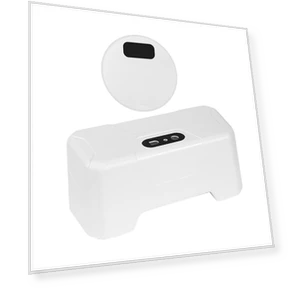 Automatic Toilet Flush Button — Bathroom Essentials, Super Dream Home