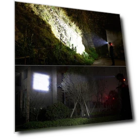 Bright LED Flashlight Projector — Flashlights, Handy Hobbies