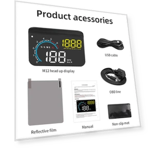 Dual System Head up Display OBD2 Gauges GPS HUD — Car Accessories & Gadgets, Dream Garage
