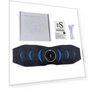 EMS Muscle Stimulator Abdominal Training Belt — Muscle Stimulators, DC-HOME-4