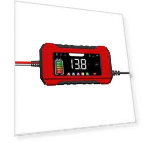 Fully Automatic Car Battery Charger Pulse Repair LCD Battery Charger — Chargers, Build My Home