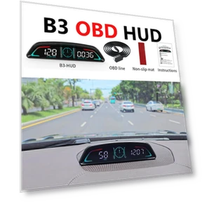Head Up Display OBD2 GPS Smart Car HUD — Navigation & GPS Accessories, Auto Accessories Home