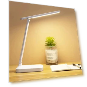 LED Desk Lamp with Eye Protection — Study & Desk Lighting, Pawell