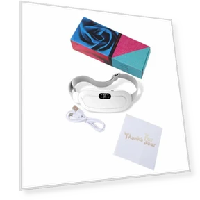 Menstrual Heating Pad and Massager — Pain Relief, Cozy Cottage-Relax