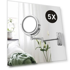 Smart Makeup Mirror with Adjustable Lighting — Handheld, Vinde Home