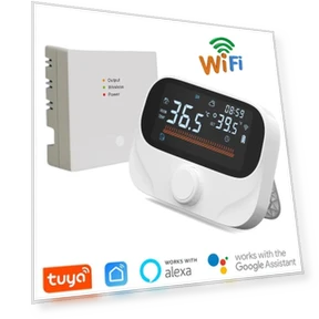 Smart Wifi Heating Thermostat — Home Climate Control, Home Furnishing Department Mall