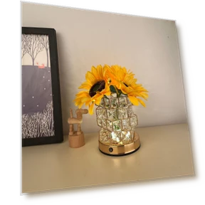 Sunflower LED Touch Lamp — Desk & Table Lighting, Fancy decoration