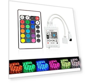 Wi-Fi LED RGB Controller with IR Remote — Remote Controls, Super Star Mall