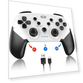 Wireless Controller for Switch/Lite/OLED — Gaming Controllers, Super Dream Home