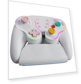 Wireless Controller with Charging Station — Gaming Controllers, Lntelligent Living Hall