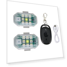 Wireless Remote Control LED Strobe Light — Strobe Lights, Cars Auto Home