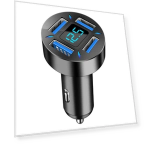 4-Port Car Charger — Chargers, AI Supermarket