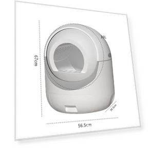 Automatic Electric Cat Litter Box — Waste Bins, Perfect choice for your home