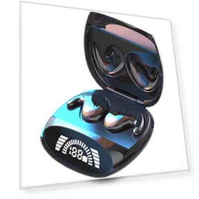 Bluetooth Headset with Dual Earbuds — In-Ear Headphones, AI Supermarket