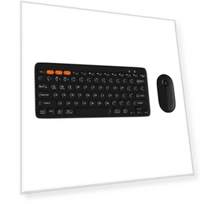 Chocolate Keycap Wireless Keyboard and Mouse — Keyboards, Computer boost