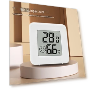 Digital Thermometer and Hygrometer — Home Climate Control, AI Supermarket
