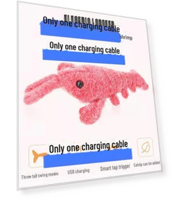 Electric Jumping Lobster Cat Toy — Cat Playthings, AI Supermarket
