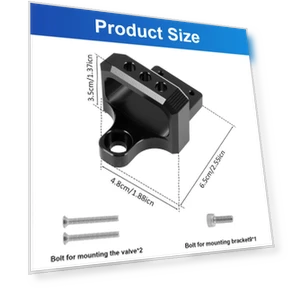 Electromagnetic Valve Holder Bracket — Boost Controllers, ToyousoniC