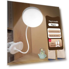 Eye-Care Clip-On LED Desk Lamp — Study & Desk Lighting, AI Supermarket