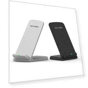Foldable Vertical Wireless Charging Stand — Phone Accessories, AI Supermarket