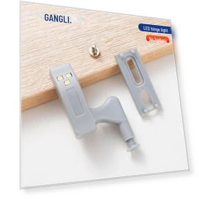 Induction LED Touch Light for Wardrobe — Tap Lights, AI Supermarket