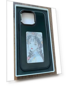 Ink Screen NFC DIY Projection Case — Mobile Devices & Accessories, Super Case