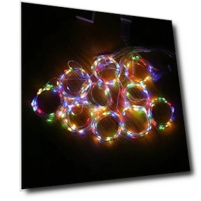 LED Curtain Lights — Garden Illumination, AI Supermarket