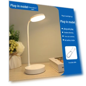 LED Desk Lamp with USB Charging — Study & Desk Lighting, AI Supermarket