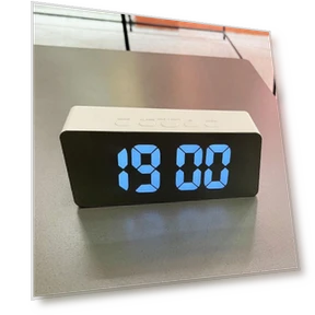 LED Mirror Alarm Clock — Clocks, AI Supermarket