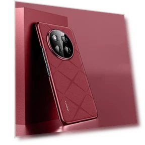 Luxury Mesh Pattern PU Leather Case — Phone Accessories, KEYSION