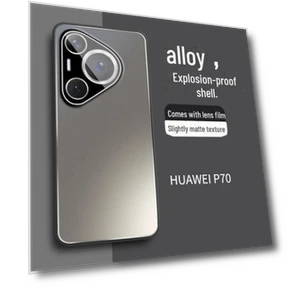 Metal case with built-in lens film — Phone Accessories, AI Supermarket