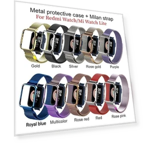 Metal Watch Strap with Case — Smartwatch Accessories, TVG