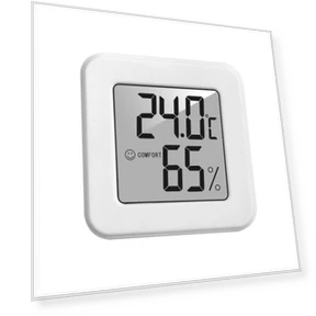Mini Electronic Thermometer and Hygrometer — Home Climate Control, Smarter than future