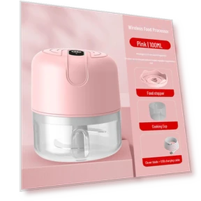 Mini Wireless Garlic Press — Mincers, AI Supermarket