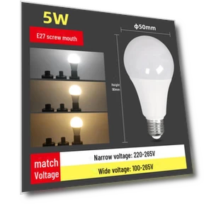 Multicolor LED Bulb — LED, AI Supermarket