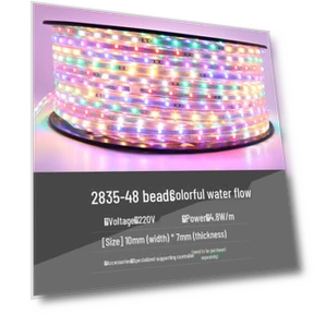 Multicolor LED Tent Light — LED Strips, AI Supermarket
