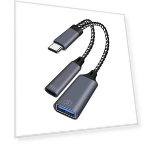 Multifunctional OTG Adapter — USB Hubs, Apple